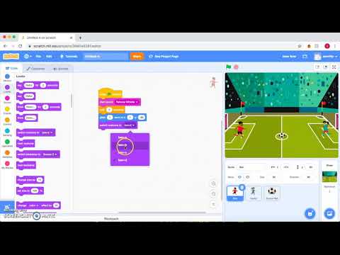 Instructional Video – Scratch Soccer Game