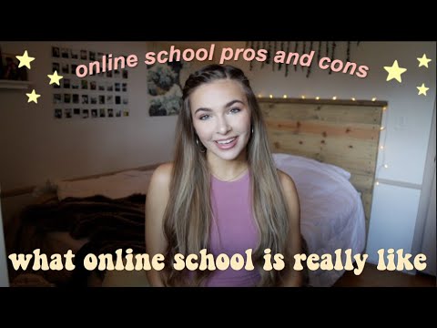 pros and cons of online school | what online school is really like!