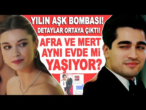 Mert Ramazan Demir Afra Saraçoğlu fena yakalandı! Yalı Çapkını dizi aşkı gerçek mi oldu?