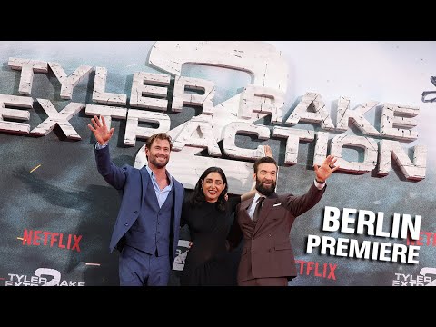 EXTRACTION 2 – CHRIS HEMSWORTH & THE CAST IN BERLIN