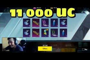 11 000 UC  SAO-ს აქაუნთზე. Opening mummy Crates