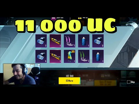 11 000 UC  SAO-ს აქაუნთზე. Opening mummy Crates