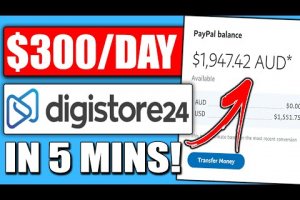 Earn $300/Day in 5 Minutes | Digistore24 Tutorial for Beginners (Digistore24 Affiliate Marketing)