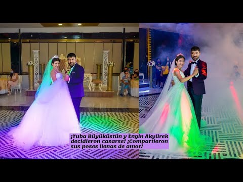 ¡Tuba Büyüküstün y Engin Akyürek decidieron casarse! ¡Compartieron sus poses llenas de amor!