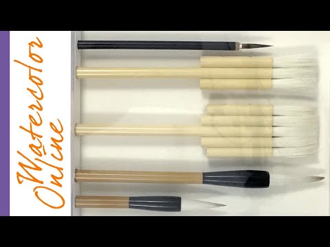 MY BRUSHES! WATERCOLOR Brush GUIDE, Part 2 – With Practical Application Techniques