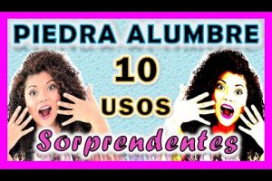 LA PIEDRA ALUMBRE😲10 SORPRENDENTES Usos y Beneficios 💗 TE CAMBIARAN LA VIDA