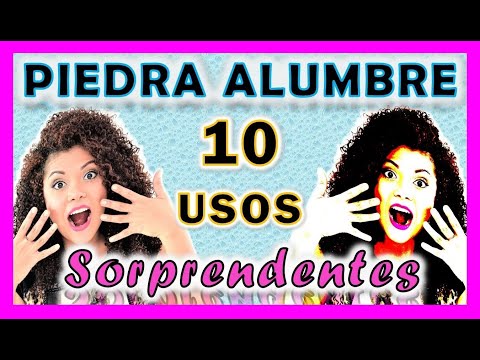 LA PIEDRA ALUMBRE😲10 SORPRENDENTES Usos y Beneficios 💗 TE CAMBIARAN LA VIDA