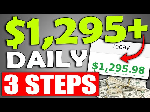 Get Paid $1,295/DAY With a DONE FOR YOU Model That’s Set Up in 3 EASY STEPS (Make Money Online)