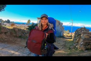 Güney Afrikalı Kız Kampa Davet Etti! İnkaların kutsal adasında kamp yaptık #132