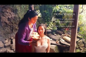 DOÑA ☯ BLANCA, SPIRITUAL CLEANSING OF THE 4 ELEMENTS FIRE, WATER, EARTH, AIR, LIMPIA, ASMR MASSAGE,