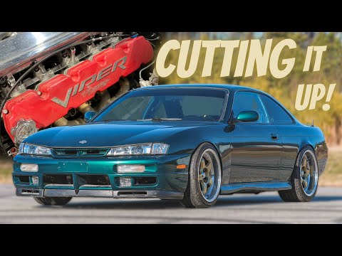 I CRAMMED a Viper V10 In My JUNK Nissan 240sx