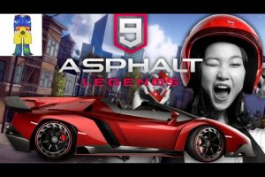 ASPHALT 9 LEGENDS CRAZY GIRL DRIVER