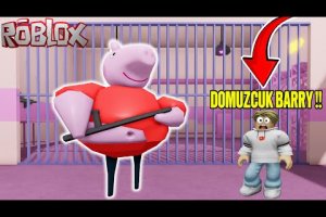 DOMUZCUK HAPİSHANESİNDEN KAÇ | ROBLOX DOMUZCUK BARRY’S PRISON RUN