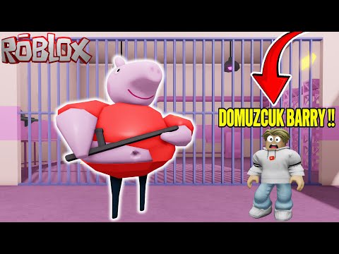 DOMUZCUK HAPİSHANESİNDEN KAÇ | ROBLOX DOMUZCUK BARRY’S PRISON RUN