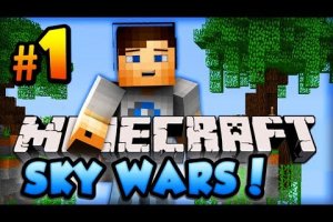 Minecraft SkyWars  Lets play video #1  ქართულად
