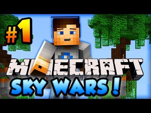 Minecraft SkyWars  Lets play video #1  ქართულად