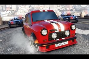 GTA 5 online  ქართულად გავექცეთ პოლიციას | GTA V  The Vespucci Job |