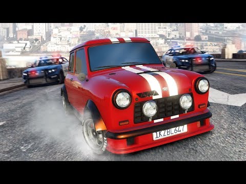 GTA 5 online  ქართულად გავექცეთ პოლიციას | GTA V  The Vespucci Job |